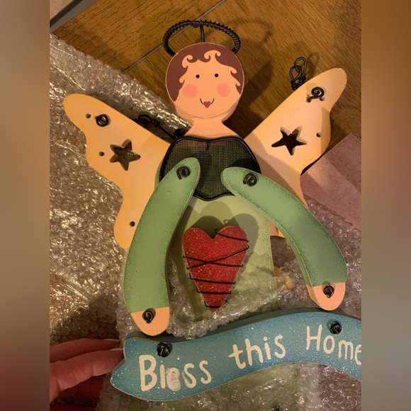 Bless This Home Angel Hanging, NIB - Picture 5 of 16